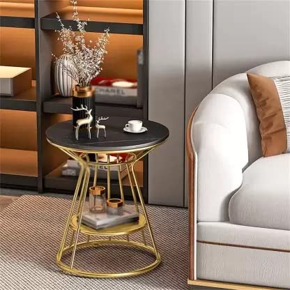 Luxury Round Side & Coffee Table