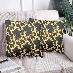 Pack of 2 printed cushion covers