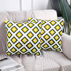 Pack of 2 printed cushion covers