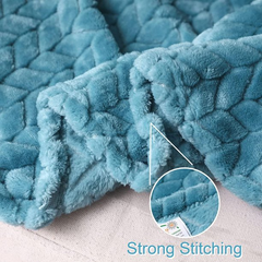 Ultra Soft & Cozy Fleece Blanket - Blue