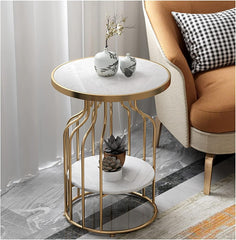 Stylish Round Side & Coffee Table