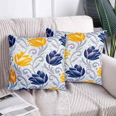 Pack of 2 printed cushion covers