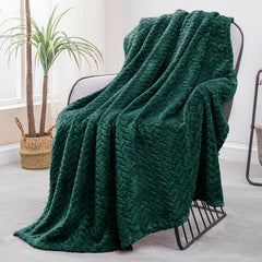 Ultra Soft & Cozy Fleece Blanket - green