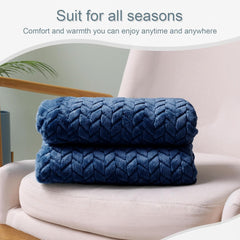 Ultra Soft & Cozy Fleece Blanket - Blue