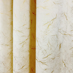 Luxury Sprinkle Design Velvet Curtain - Cream