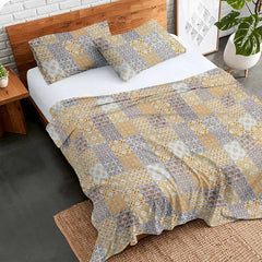 3 piece bedsheet Morocco Tile _ PB0011