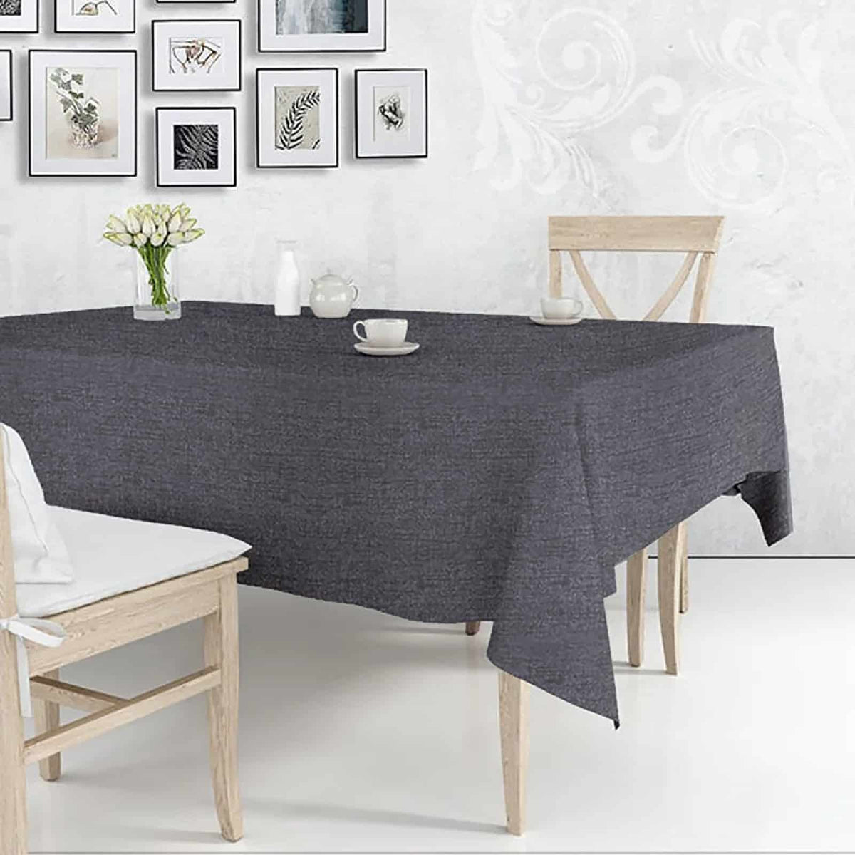 Texture Table Cover Grey