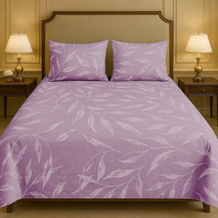 3 piece bedsheet Ellie Leaf _ PB0016