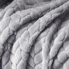 Ultra Soft & Cozy Fleece Blanket - Grey