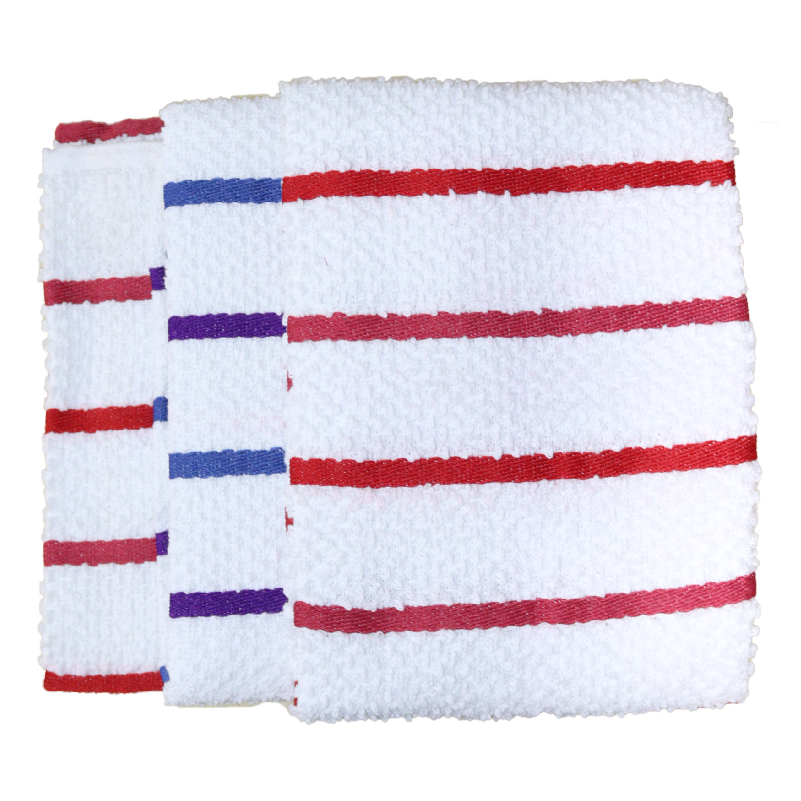 3 Pc 100% Cotton Serene Kitchen Towel)( Pack of 3) -Dusting towel, Hand towel