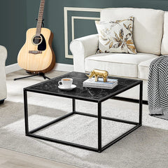 Streamline Black Square Coffee Table