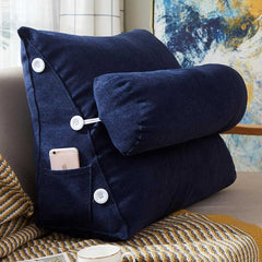 Triangular back support cushion | Backrest cushion | Floor Cushion