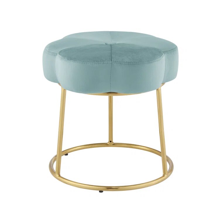 Luxury Bonview Round Stool With Steel Stand