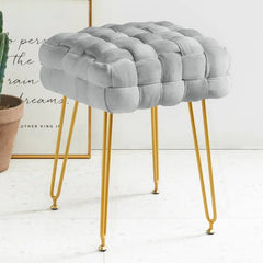 Luxury Charnese Stool With Steel Stand