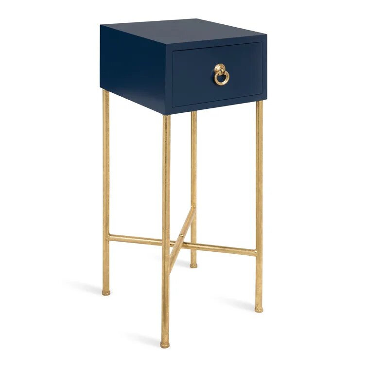 Alvis Long Line Side Table with Storage Box