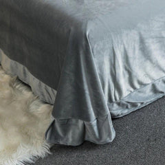 Velvet Bedsheet Set