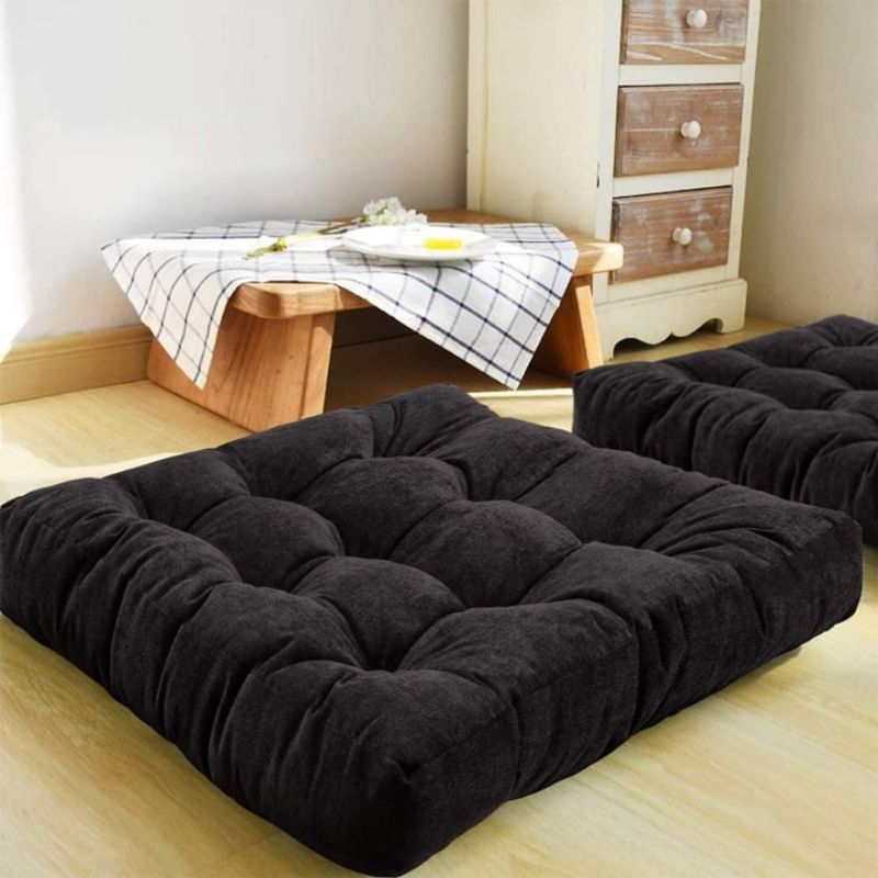 Pack of 2 Square Floor Cushion