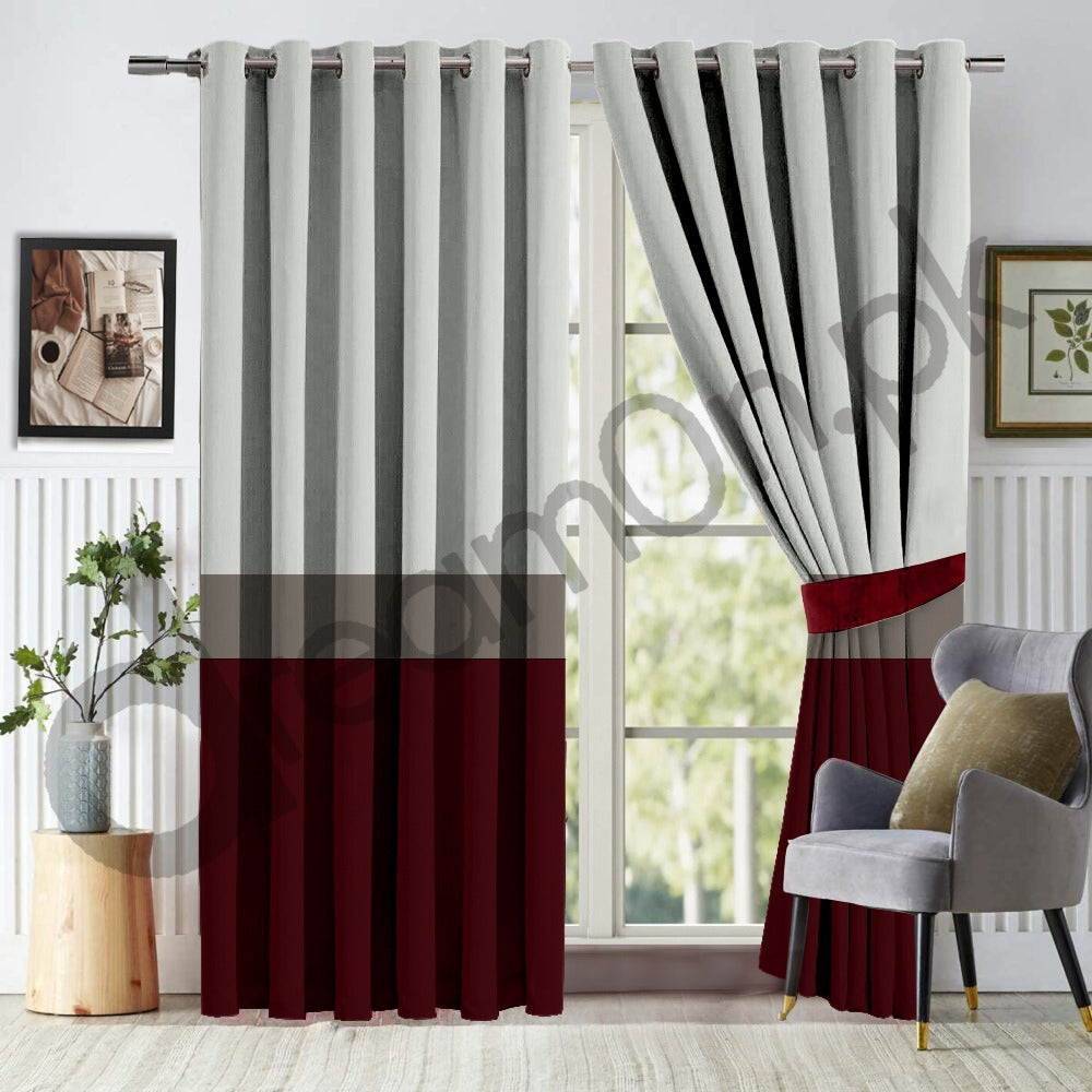 Luxury Plain Velvet Curtain