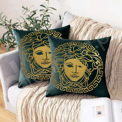 Pack Of 2 Velvet Cushion Covers