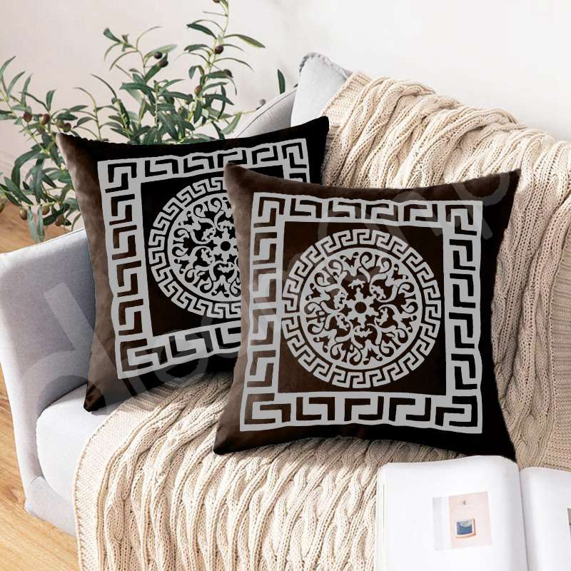 Pack Of 2 Velvet Cushion Covers