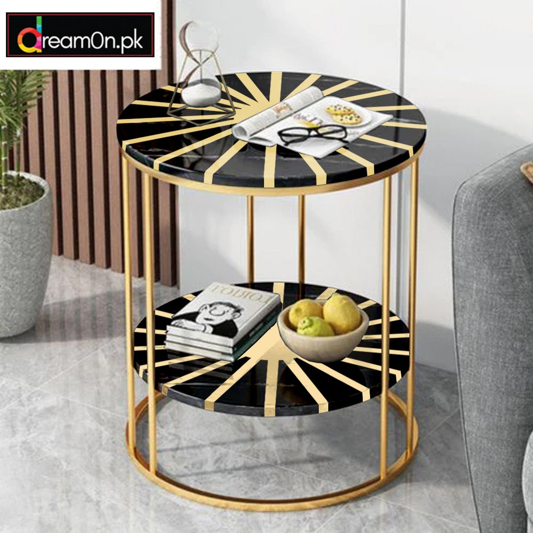 Nordic Style Side Table Black
