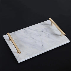 Luxury Nordic Style Serving Tray-White